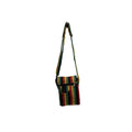 Nepalase Cotton Muti Color Stripe Small Shoulder Bag