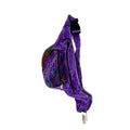 Cotton Stone Washed Fanny Pack with Stitched Designs