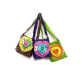 Cotton Stonewash Tie Dye Front Flap Shoulder Bag