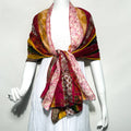 15 Panel Silk Shawl Scarf SHWL-1