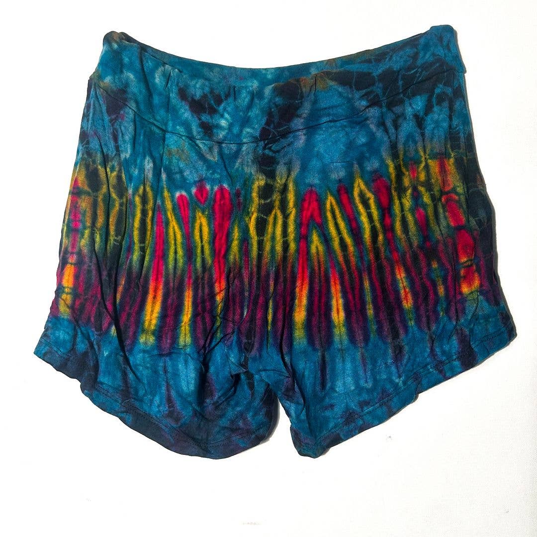 Spandex Tie Dye Shorts