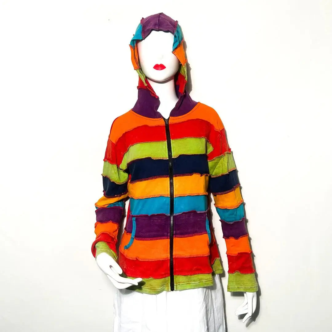 Rainbow Layered Hoodie (ST-HOOD-KGN-2158)