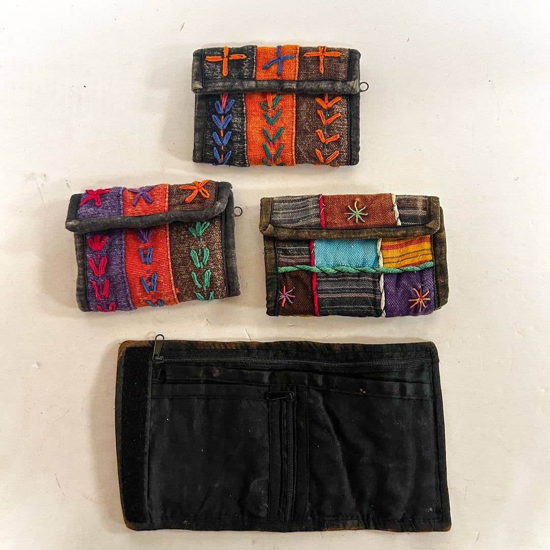 Patchwork Cotton Wallet, ST-CP-FS-18