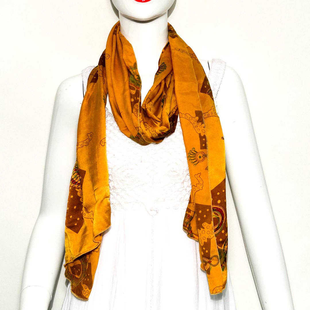 Silk Scarf HEE-7