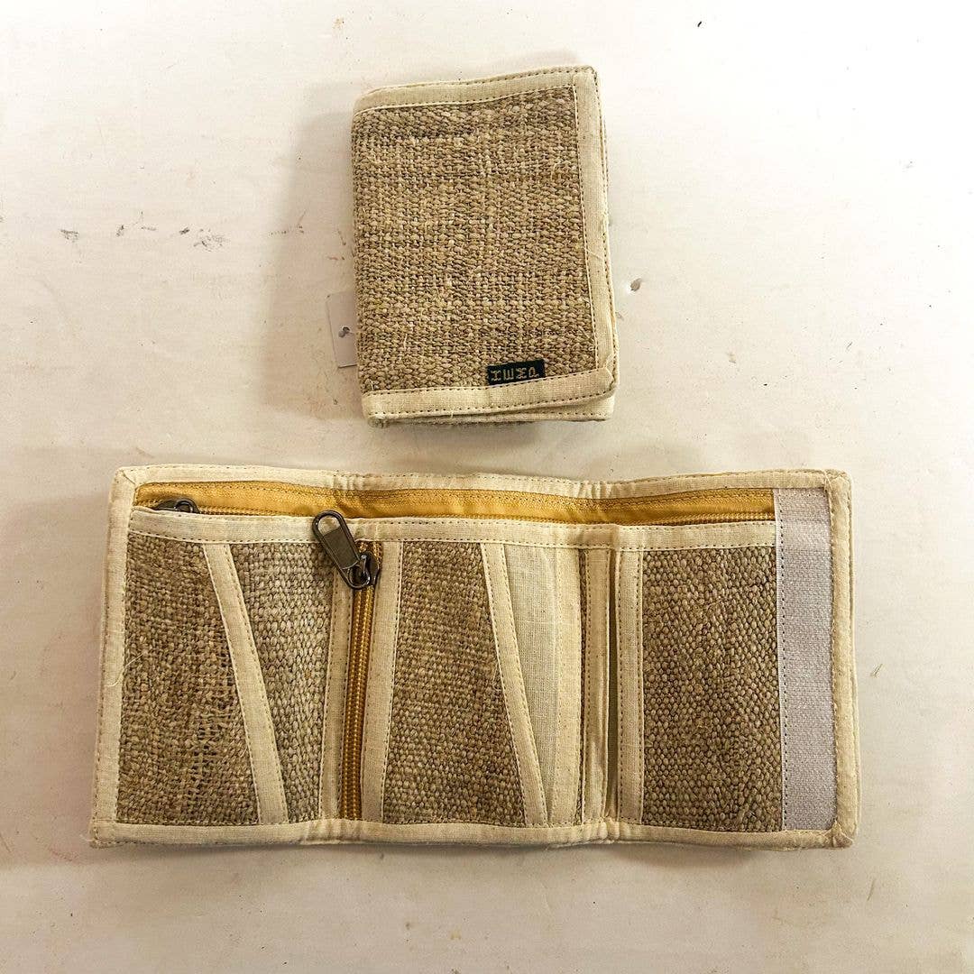Natural Hemp Wallet, ST-CP-HW-03