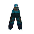 Cargo Pocket Patchwork Overalls