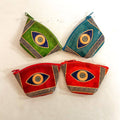 Evil Eye Leather Coin Purse, ST-CP-EE-02