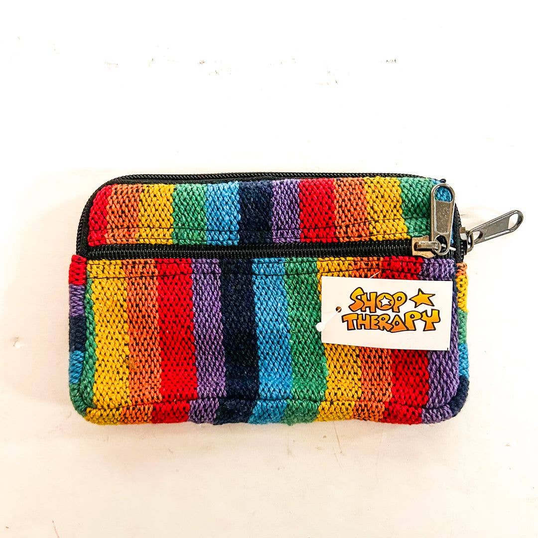 Rainbow Cotton Coin Purse, ST-CP-RC-1