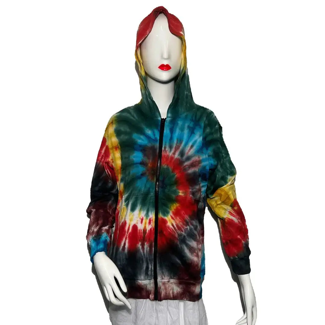 Tie Dye Zip Hoodie (ST-HOOD-KGN-2163)