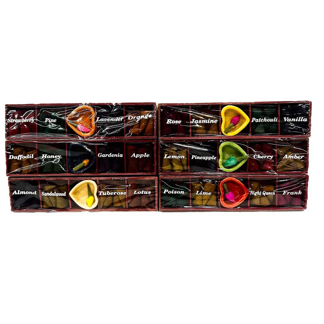 Incense Cone Kit with Burner (ST-INS-CKB-01)