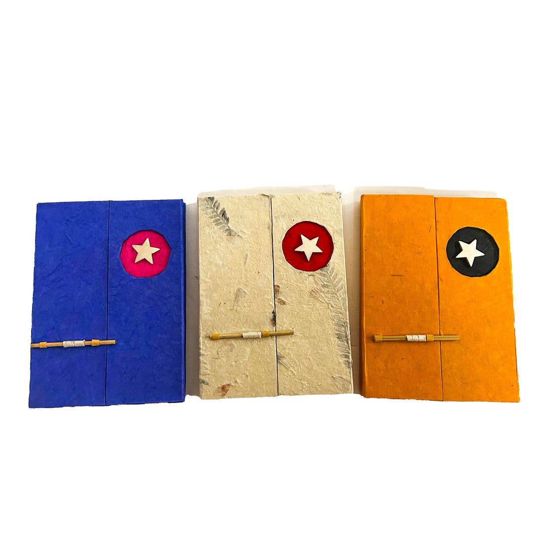 Star Notebook, Assorted Colors (ST-JB-CV-22)