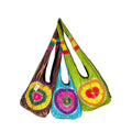 Nepalese Cotton Tie Dye Monk Style Shoulder Bag