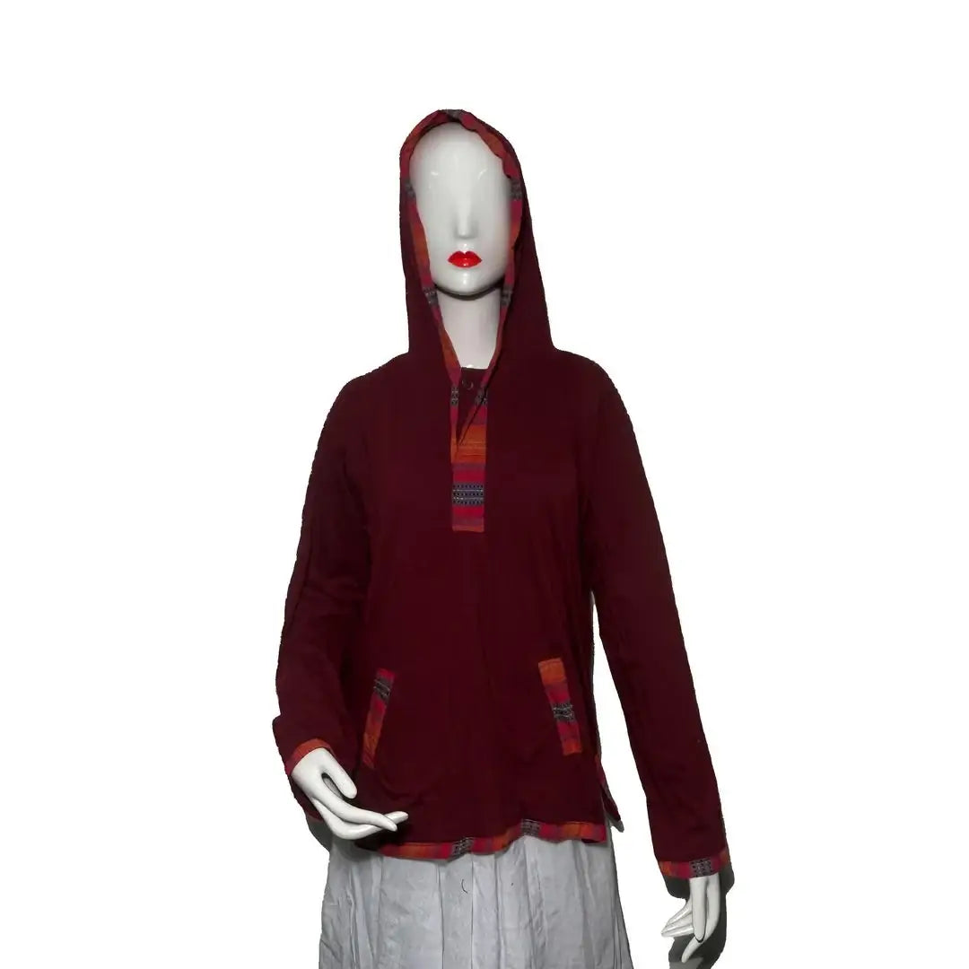 Solid Trim Hoodie (ST-HOOD-UC-12)